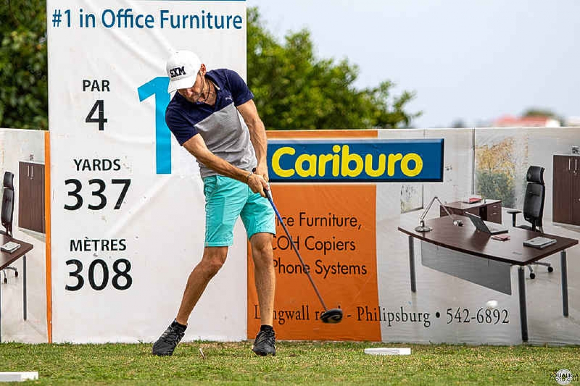 Second Cariburo Golf Tournament attracts 70 players at Mullet Bay
